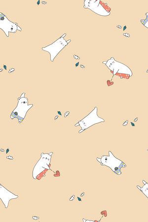 卡通动物印花华亿平台图片