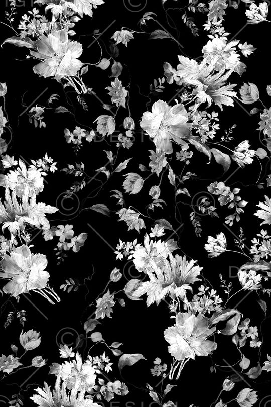 黑白华亿平台印花华亿平台图片