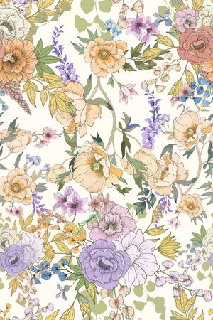 植物印花华亿平台图片