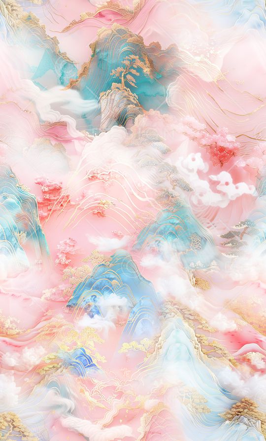 中国风印花华亿平台图片