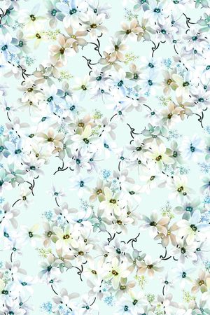 小清新印花华亿平台图片