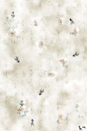 中国风印花华亿平台图片