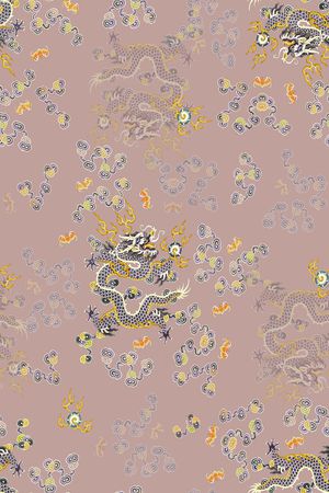 中国风印花华亿平台图片