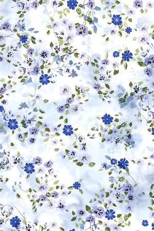 小清新印花华亿平台图片