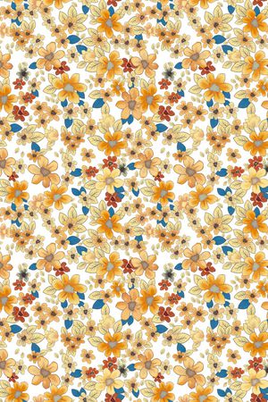 小清新印花华亿平台图片