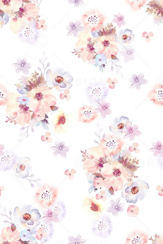 白底花印花华亿平台图片