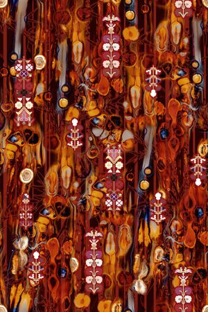 中老年印花华亿平台图片