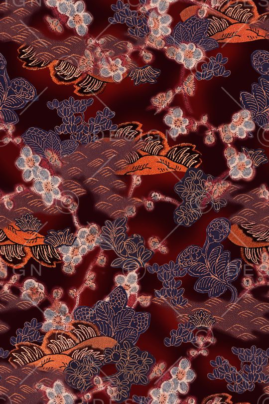 中老年印花华亿平台图片