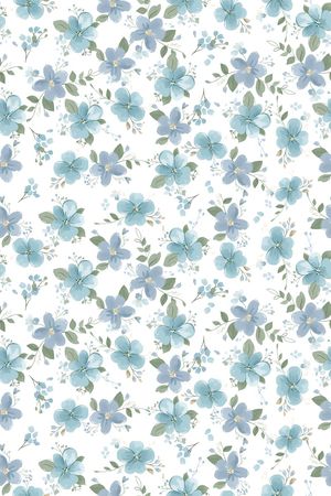 小清新印花华亿平台图片