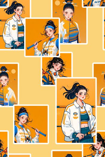 1578916-网球少女