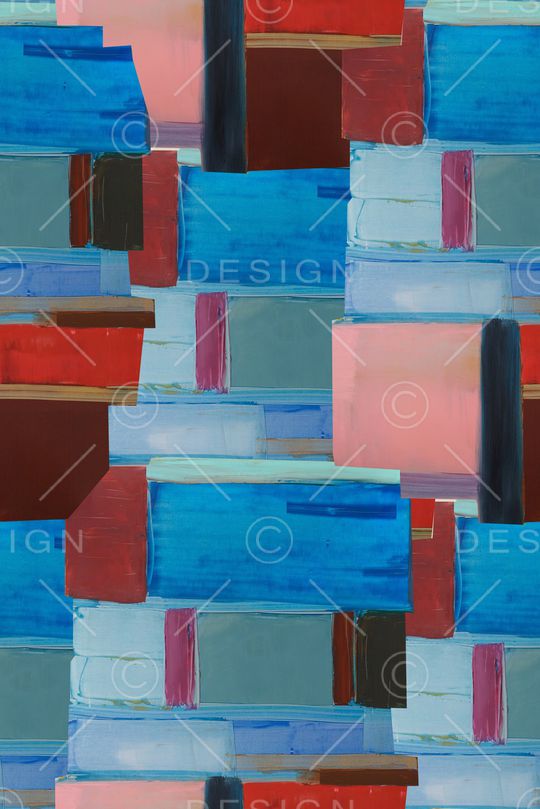 几何印花华亿平台图片