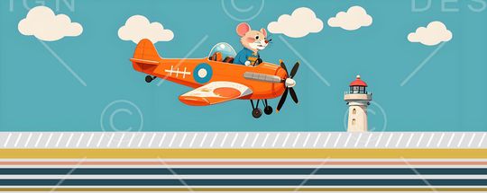 卡通动物印花华亿平台图片