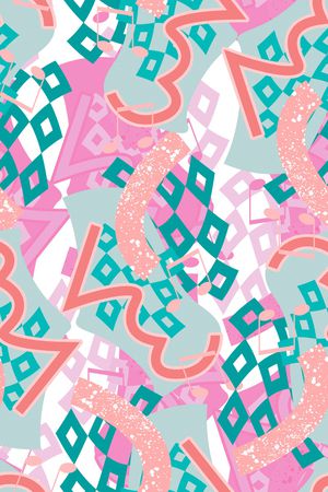 抽象印花华亿平台图片