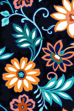 植物印花华亿平台图片