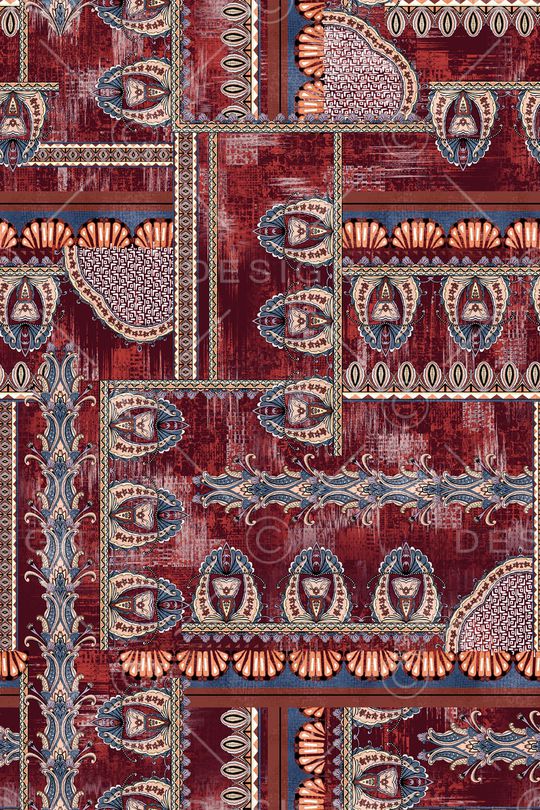 民族风印花华亿平台图片