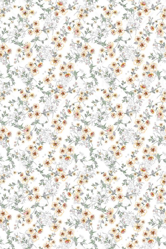 白底花印花华亿平台图片