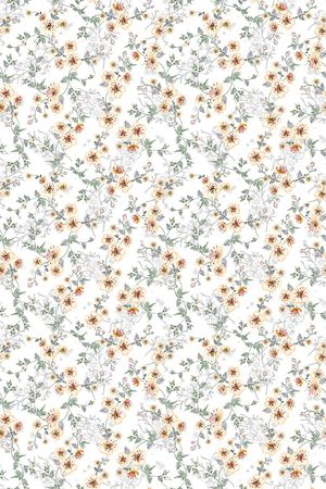 白底花印花华亿平台图片