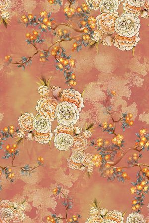 中国风印花华亿平台图片