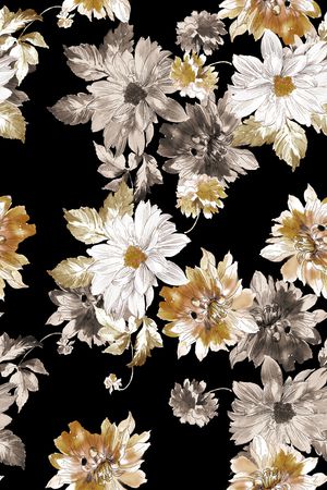 真丝印花华亿平台图片