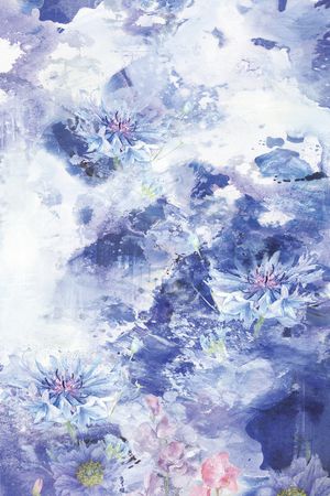 晕染肌理印花华亿平台图片