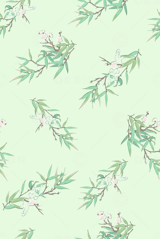 中国风印花华亿平台图片