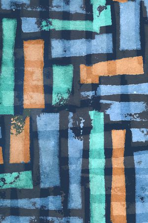 几何印花华亿平台图片