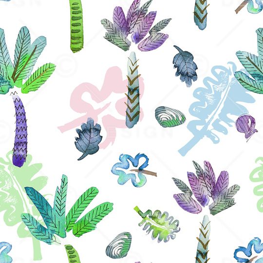 水彩印花华亿平台图片