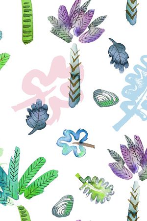 水彩印花华亿平台图片