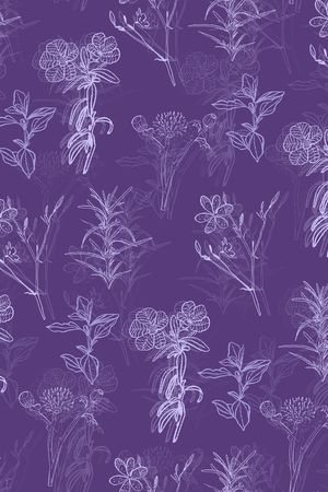 植物印花华亿平台图片