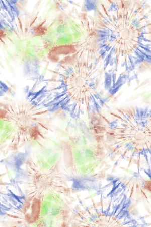 扎染印花华亿平台图片