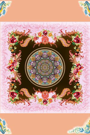 民族风印花华亿平台图片