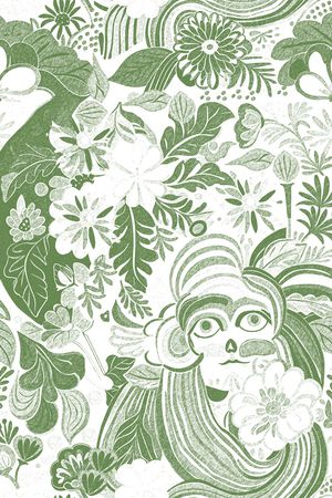 抽象印花华亿平台图片