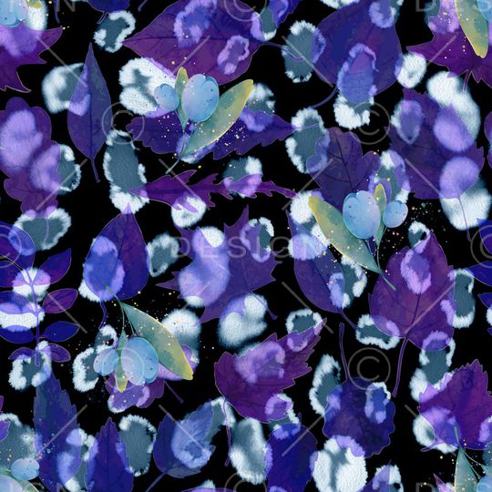 动物纹印花华亿平台图片