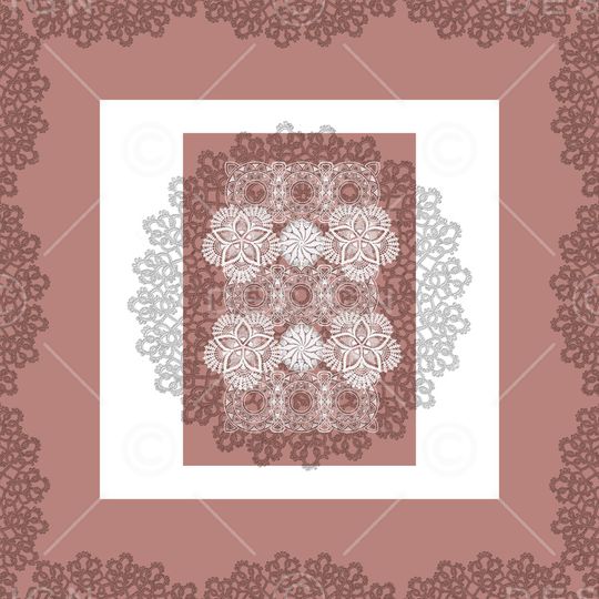 线条画印花华亿平台图片