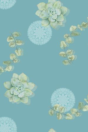 民族纹样印花华亿平台图片