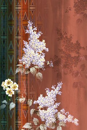 旗袍印花华亿平台图片