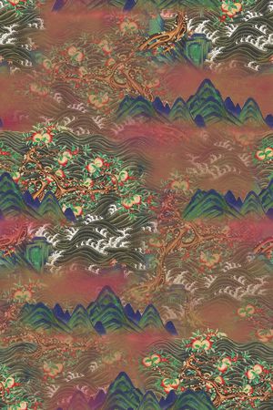 中老年印花华亿平台图片