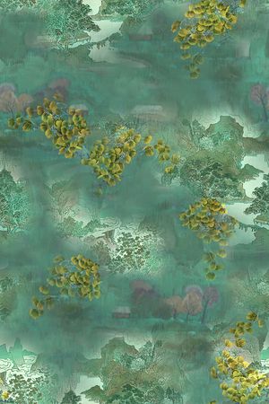 中国风印花华亿平台图片