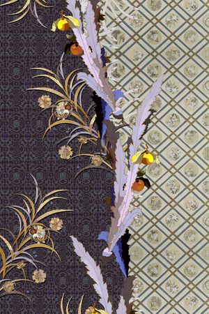 民族风印花华亿平台图片