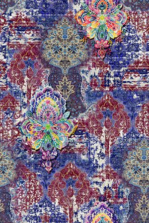 民族风印花华亿平台图片