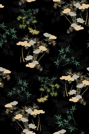 中国风印花华亿平台图片