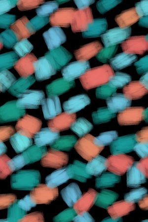 笔触印花华亿平台图片