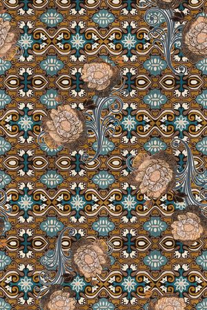 民族风印花华亿平台图片