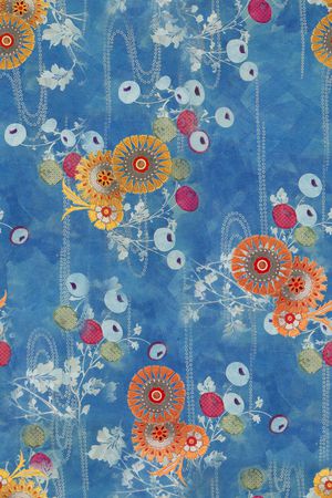 民族风印花华亿平台图片