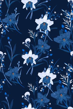 春夏华亿平台印花华亿平台图片