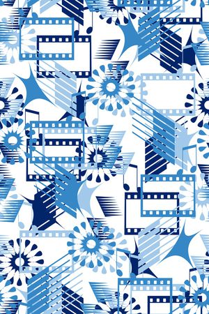 几何印花华亿平台图片