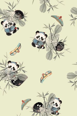 中国风印花华亿平台图片