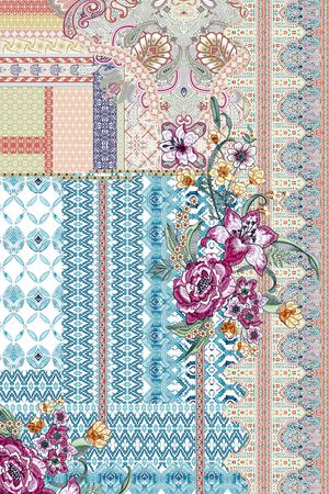 民族风印花华亿平台图片