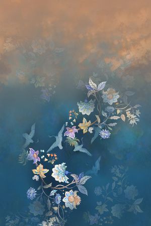 定位花印花华亿平台图片