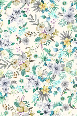 热带华亿平台印花华亿平台图片